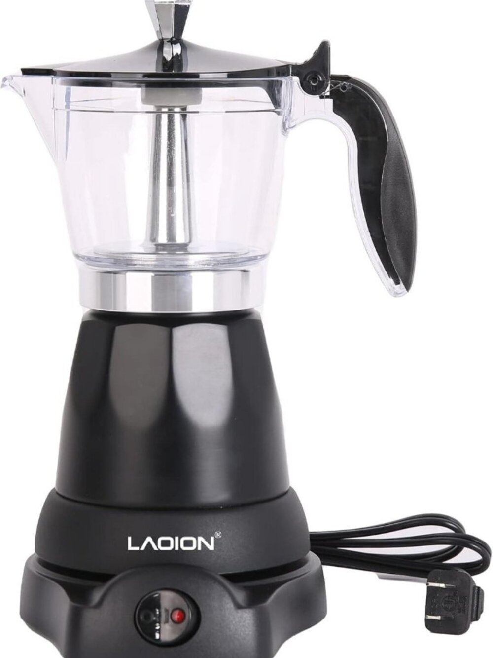 Electric Cuban Coffee Maker - 6 or 3 Cup Espresso Machine for Rich Flavor